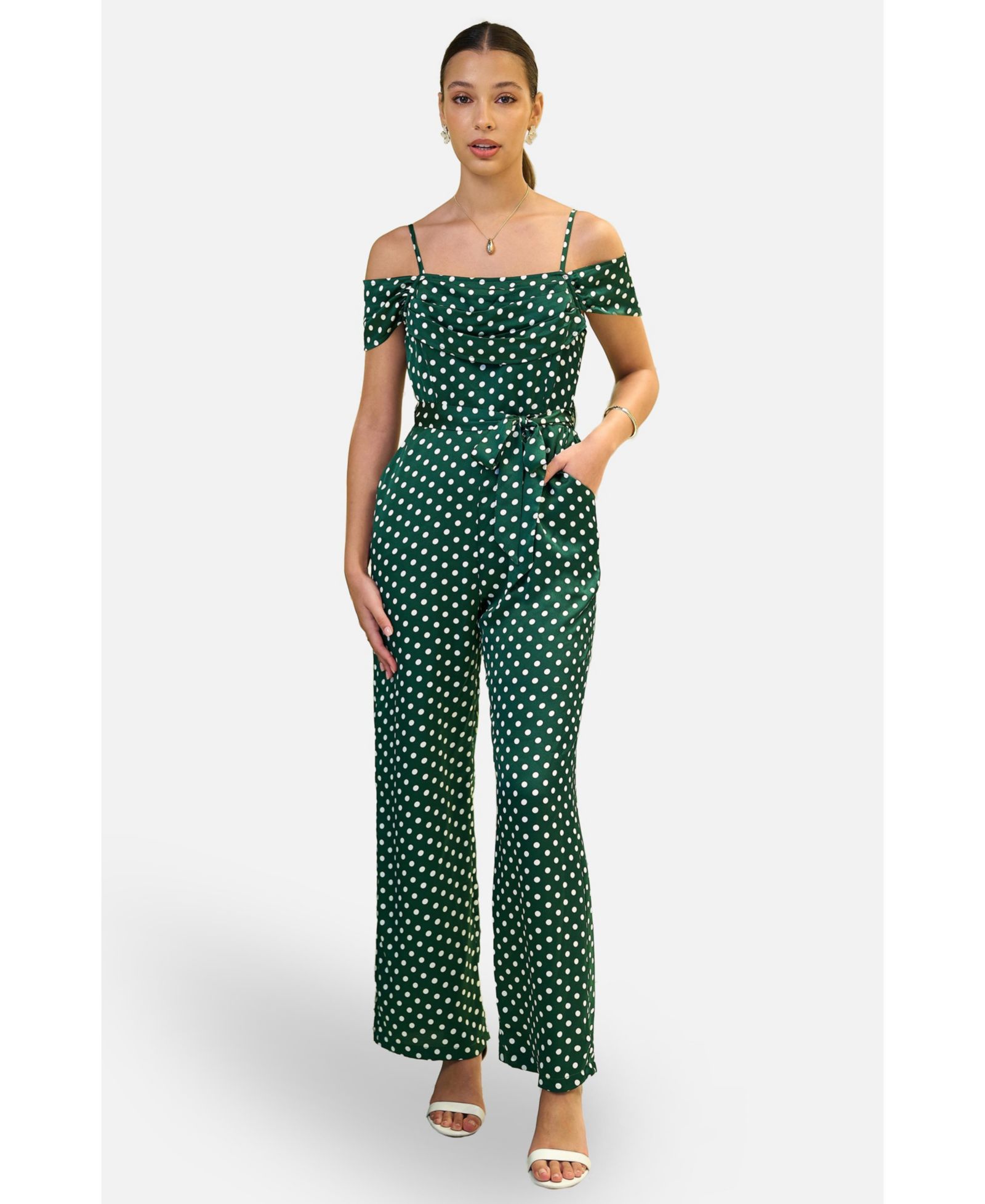 Женский комбинезон Yumi Spot Bardot
