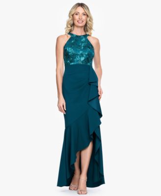 Betsy & Adam Женское вечернее платье Mermaid Lace