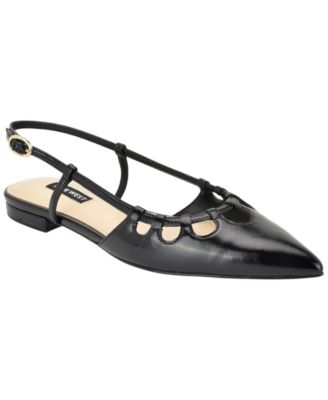 Nine West Women's Harra Cutout Slingback Dress Flats