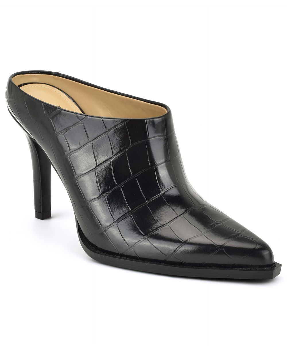 Nine West Женские туфли-мюли Reiser Pointed Toe Stiletto Dress
