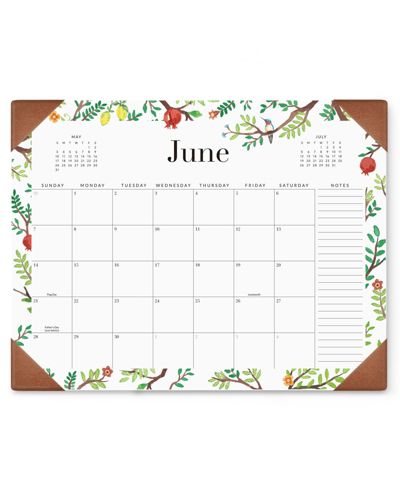 GNUADZ Desk Calendar 2026-2027 18-Month Monthly Planning Pad