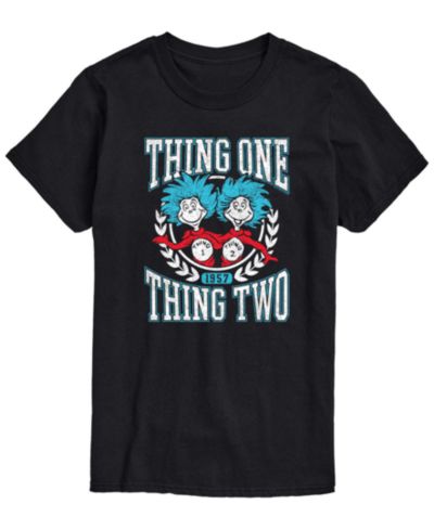 Мужская футболка AIRWAVES Dr. Seuss Things Collegiate Short-Sleeve Graphic