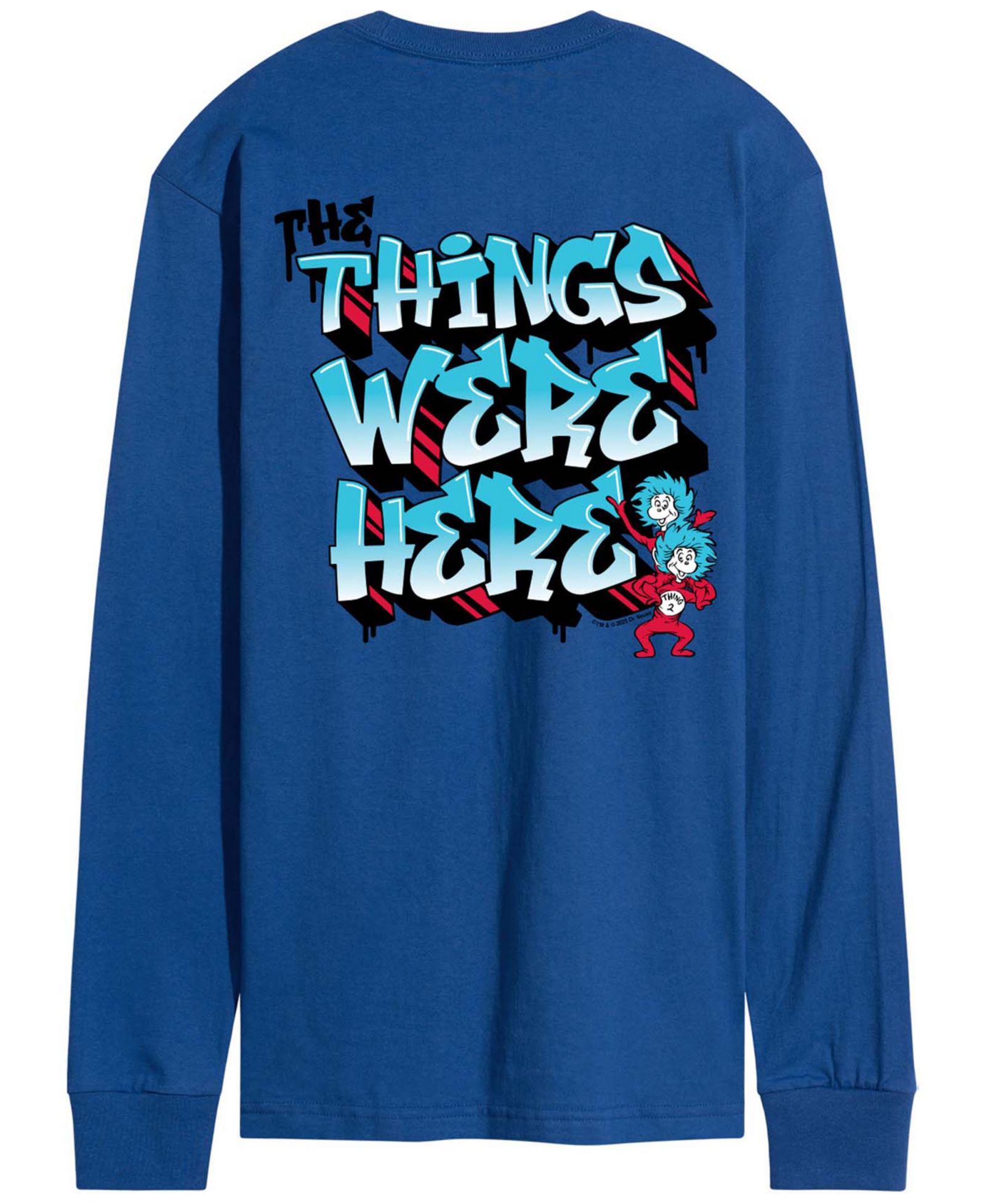 Мужская футболка AIRWAVES Dr. Seuss Things Were Here Long-Sleeve Graphic