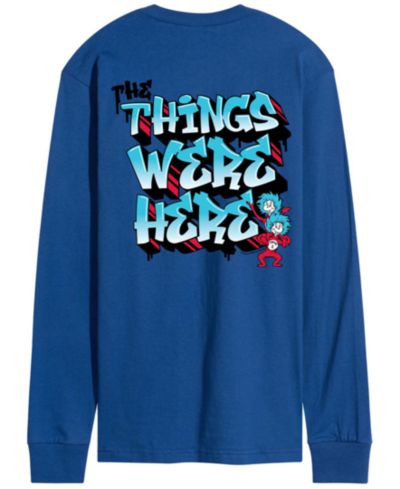 Мужская футболка AIRWAVES Dr. Seuss Things Were Here Long-Sleeve Graphic