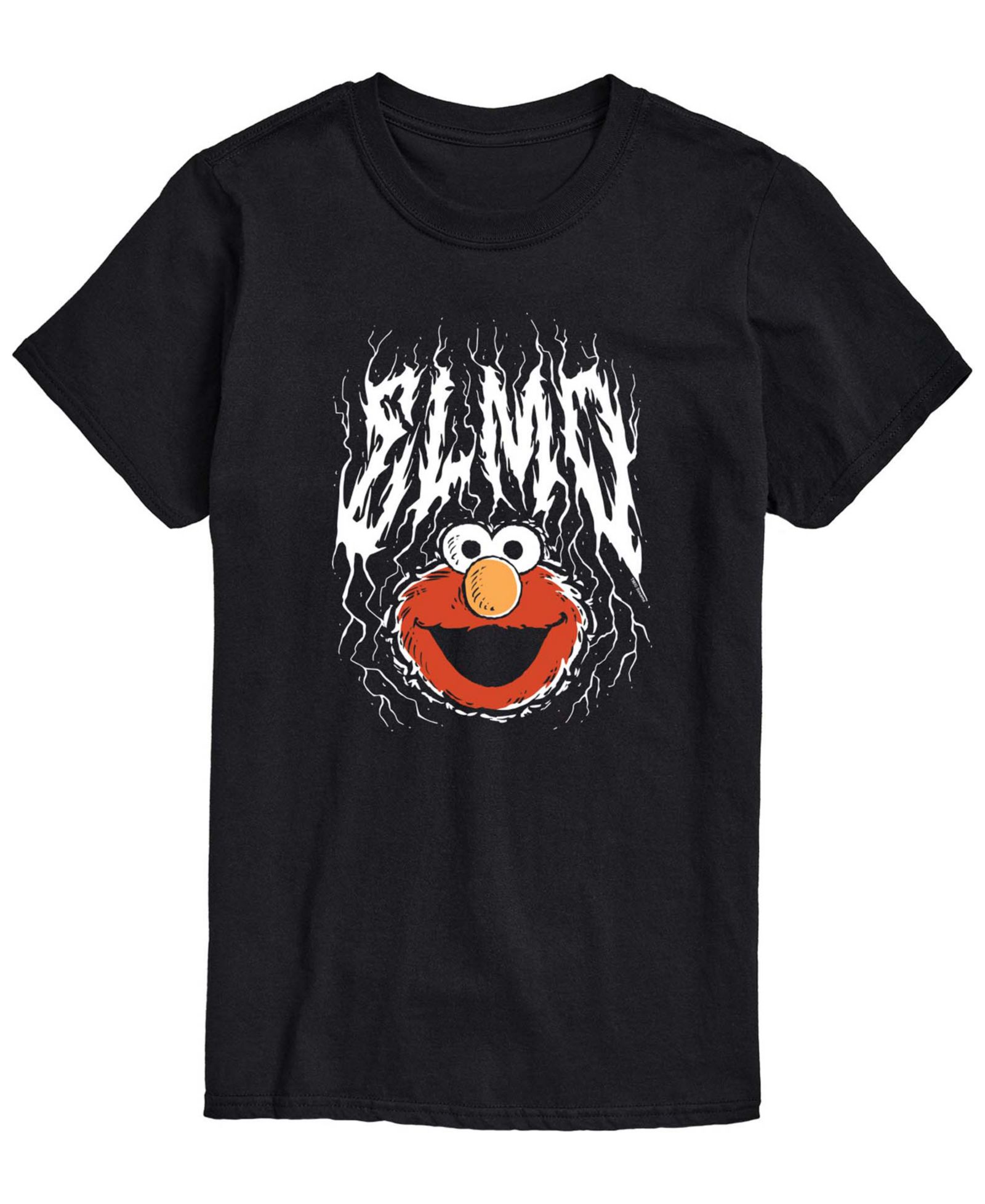 AIRWAVES Men's Sesame Street Metal Elmo Short-Sleeve Graphic T-Shirt