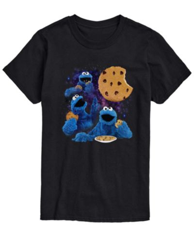 Мужская футболка AIRWAVES Sesame Street Cookie Moon Short-Sleeve Graphic T-Shirt