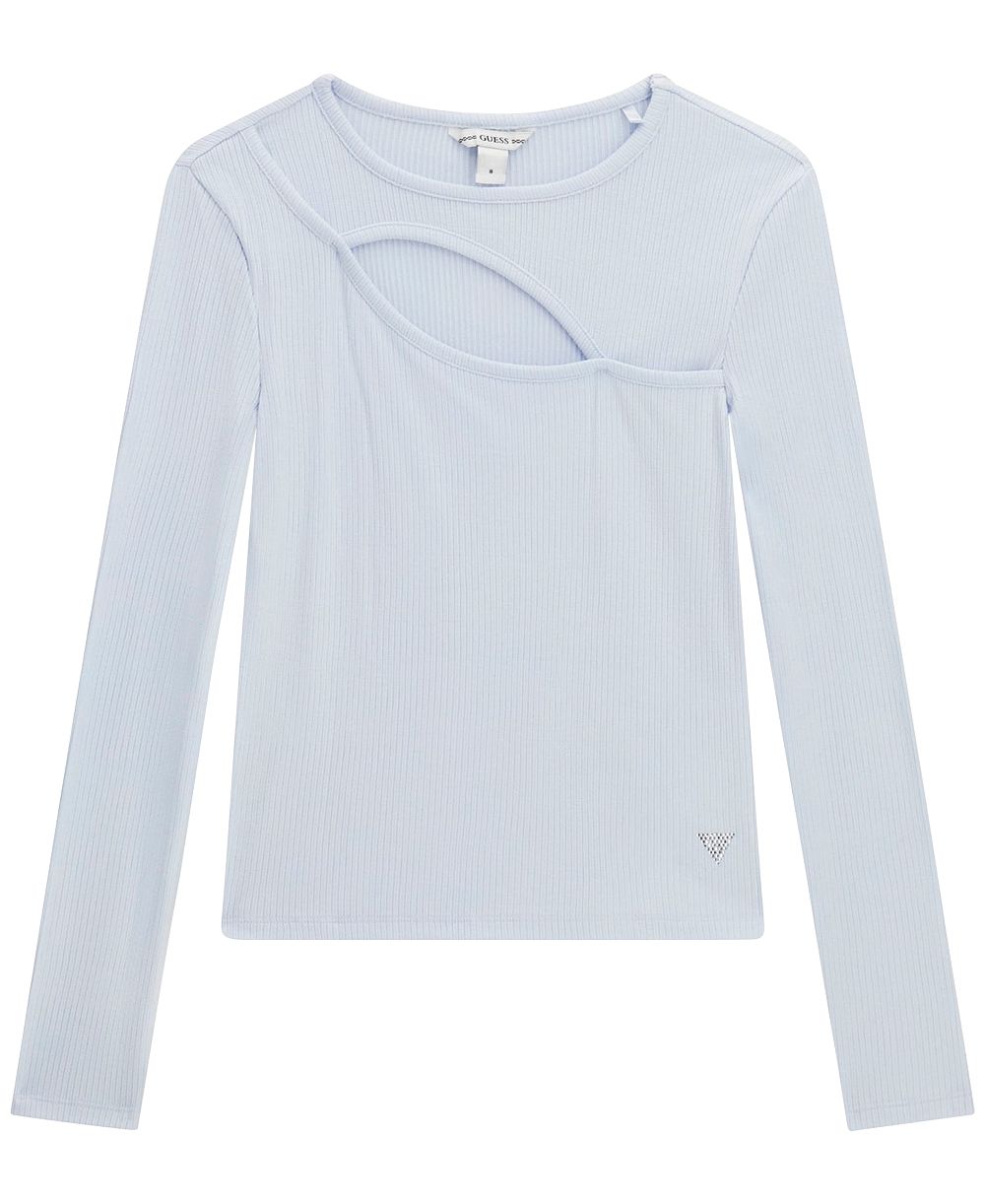 GUESS Girls' 7-16 Long-Sleeve T-Shirt