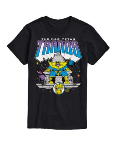 Мужская футболка с принтом Thanos Mad Titan AIRWAVES