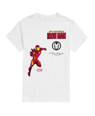 AIRWAVES Мужская футболка Iron Man Invincible Short-Sleeve Graphic