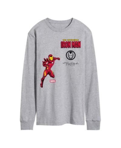 Мужская футболка AIRWAVES Iron Man Invincible Long-Sleeve Graphic