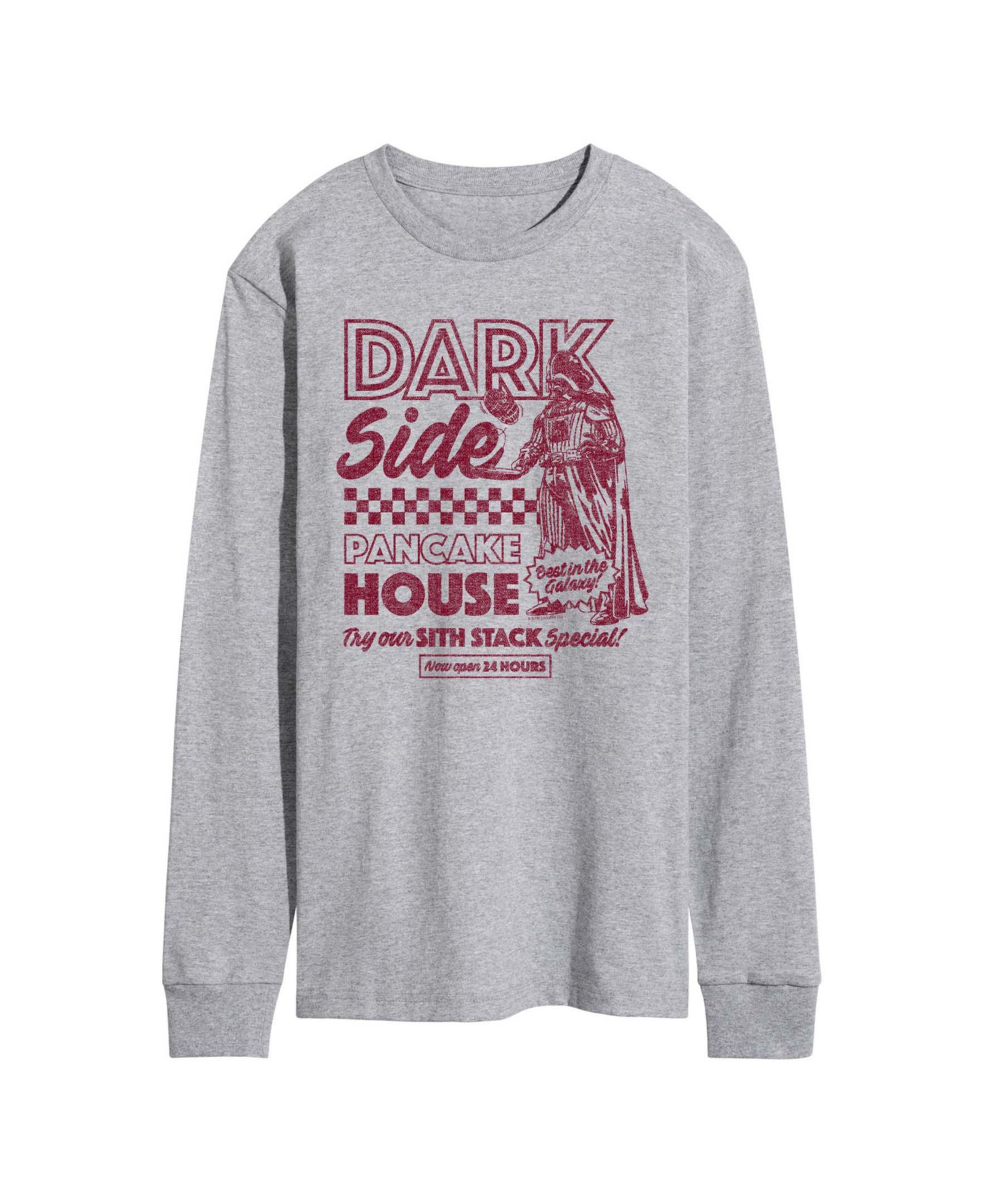 Мужская футболка AIRWAVES Dark Side Pancake House с длинным рукавом