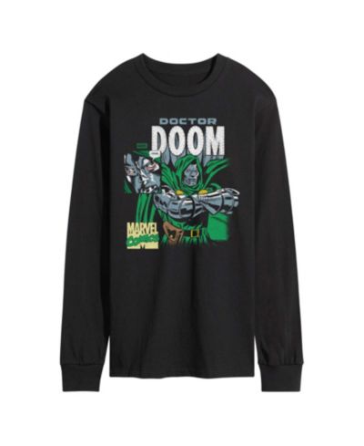 Мужская футболка AIRWAVES Fantastic Four Marvel Comics Dr. Doom Long-Sleeve Graphic