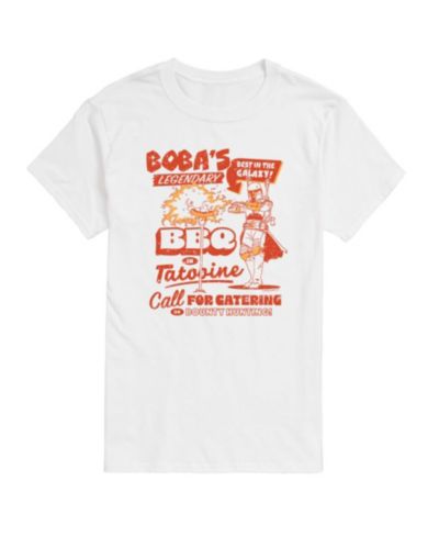 Мужская футболка AIRWAVES Men's Boba Bbq Short-Sleeve Graphic