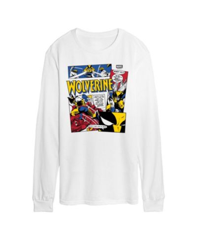 AIRWAVES Мужская футболка с принтом Wolverine
