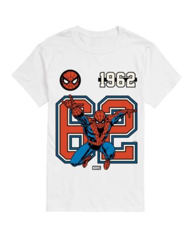 AIRWAVES Мужская футболка с принтом Spider-Man, спортивная, с коротким рукавом