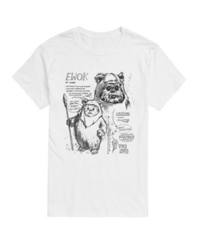 AIRWAVES Мужская футболка с принтом Ewok Field Guide, короткий рукав