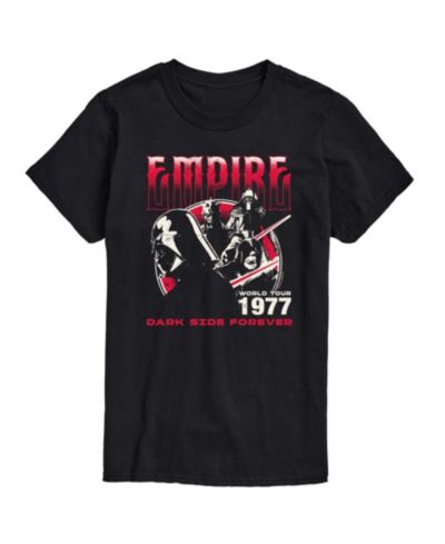 AIRWAVES Мужская футболка с графическим принтом Empire Dark Side Forever Short-Sleeve
