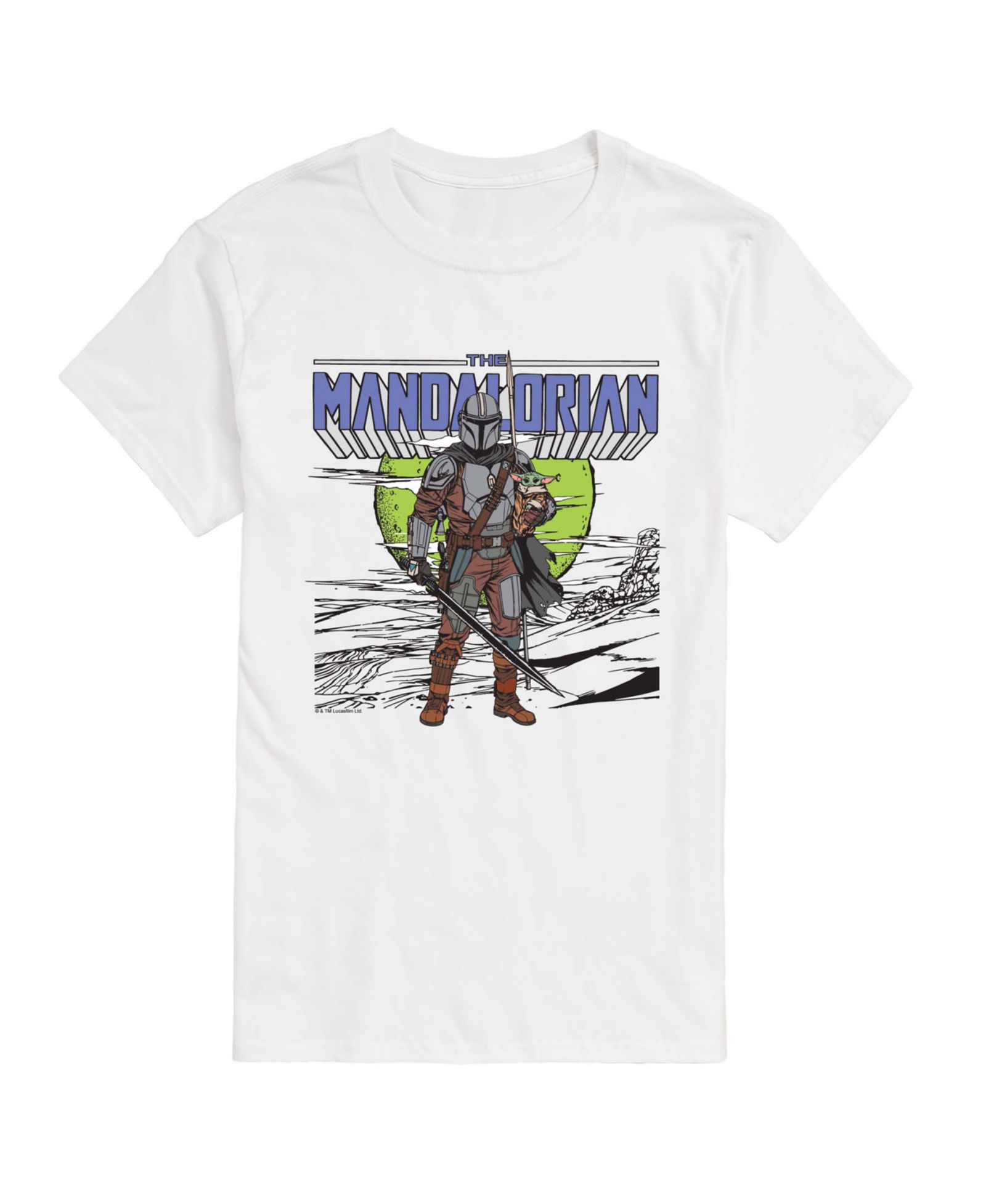 Мужская футболка AIRWAVES The Mandalorian Sword Graphic