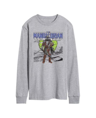 Мужская футболка AIRWAVES The Mandalorian Sword Long-Sleeve Graphic