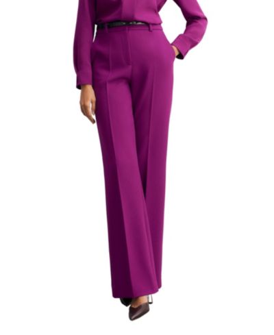 Женские брюки The Fold Alzira Sculpt Crepe