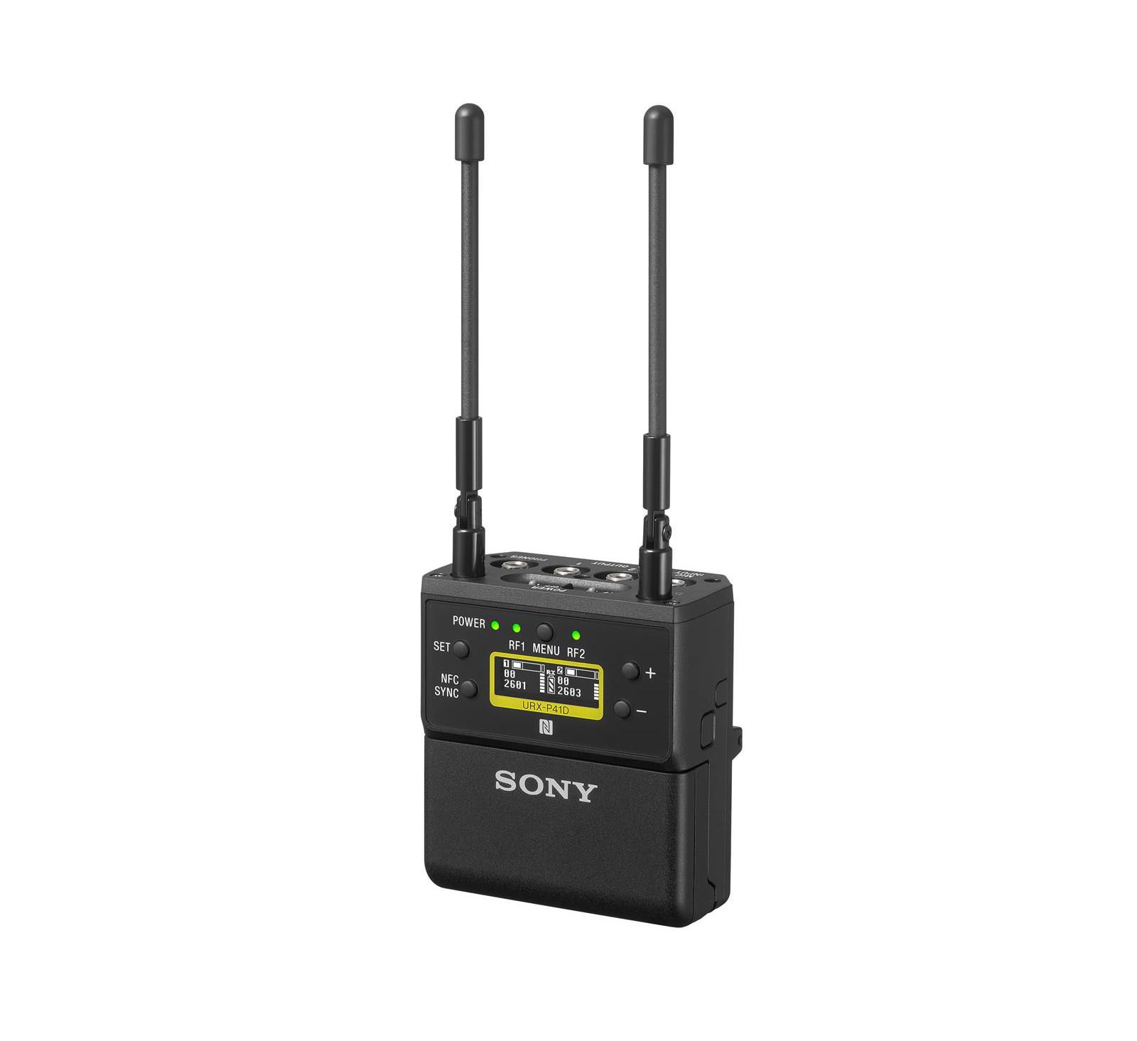 Sony URX-P41D Dual-Ch Camera-Mount Wireless Receiver,90UC: 941.6 - 959.6MHz