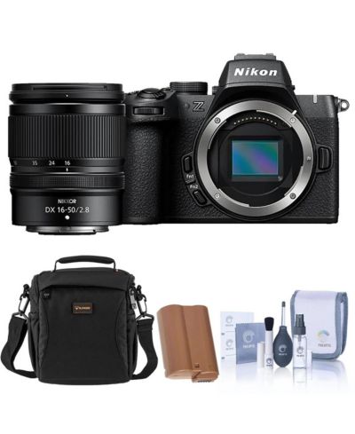 Беззеркальная камера Nikon Z50II с объективом DX 16-50mm f/2.8 VR, набор с доп. аккумулятором, сумкой и набором для чистки