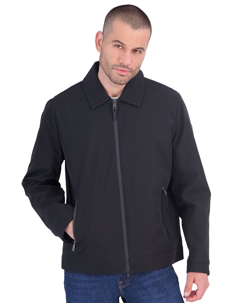 Calvin Klein Men's Shirt Collar Flex Tech Quilted Inner Jacket