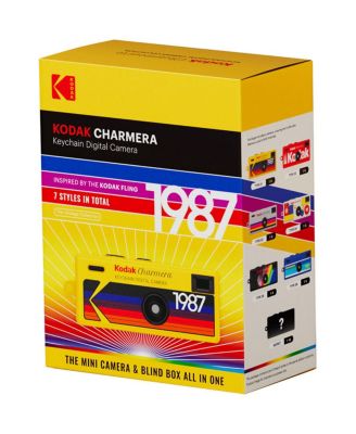 Kodak Charmera 1.6MP Keychain Digital Camera Blind Box Collection, 6-Pack