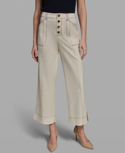 Женские укороченные брюки KARL LAGERFELD PARIS Contrast Stitch Ankle