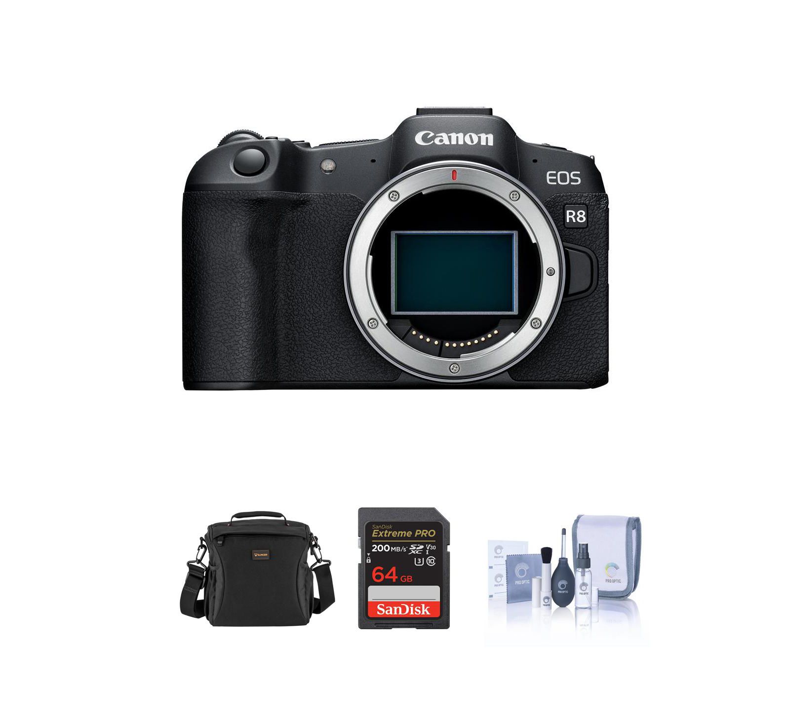 Canon EOS R8 Full-Frame 4K Mirrorless Camera