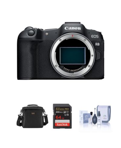 Canon EOS R8 Full-Frame 4K Mirrorless Camera