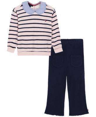 Детский комплект Tommy Hilfiger 2T-6X Long-Sleeve Top and Pants, 2-Piece Set