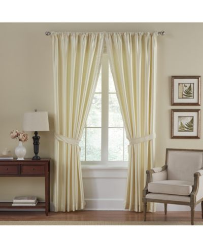 Шторы Elrene Home Fashions Versailles Faux Silk Blackout Window Curtain