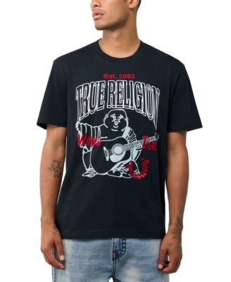 True Religion Men's Groovy Buddha T-Shirt