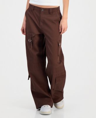 Celebrity Pink Женские брюки Celebrity Pink Women's High-Rise Wide-Leg Cargo Pants