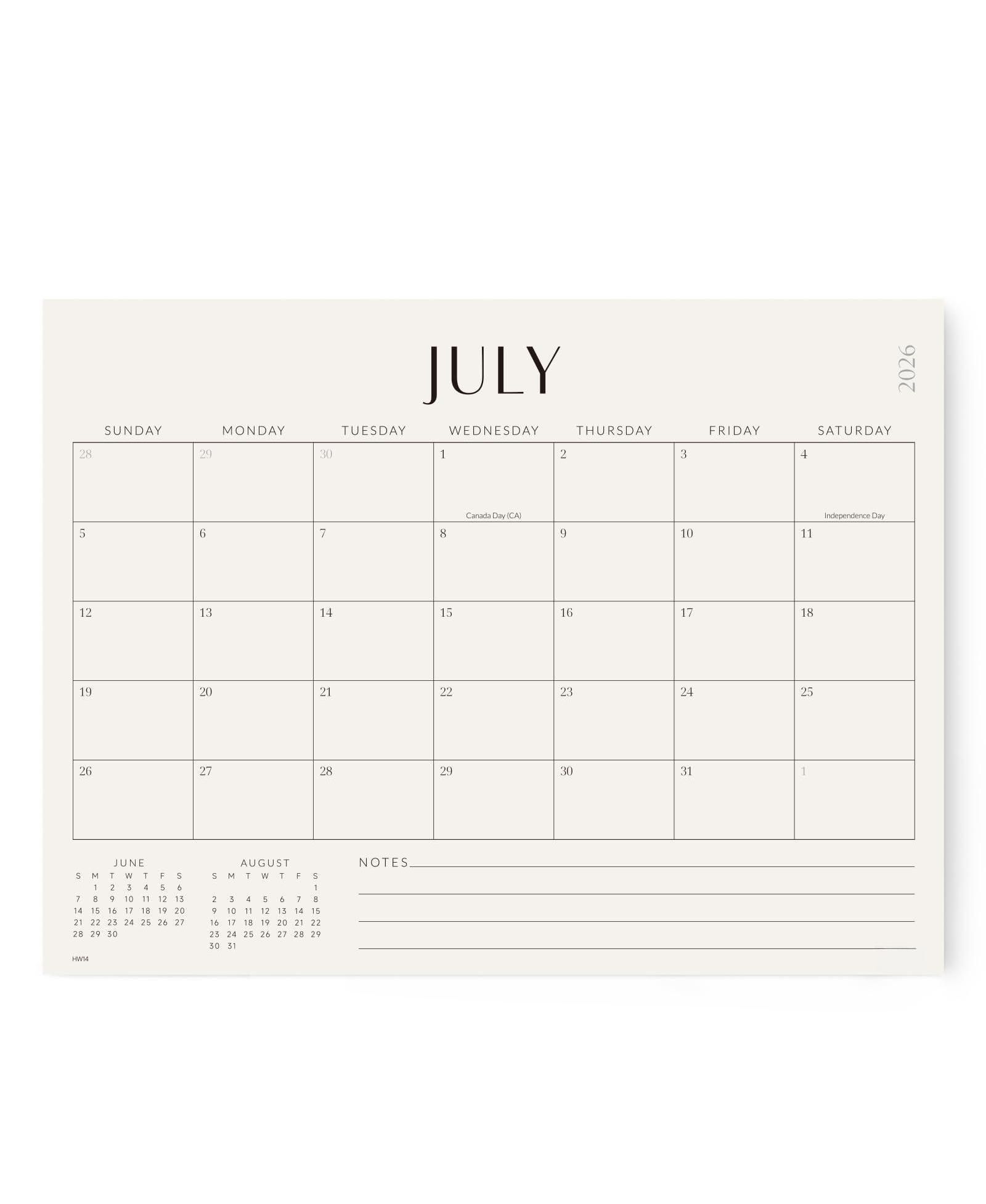 GNUADZ Magnetic Calendar 2026-2027 Monthly Fridge Planning Gift