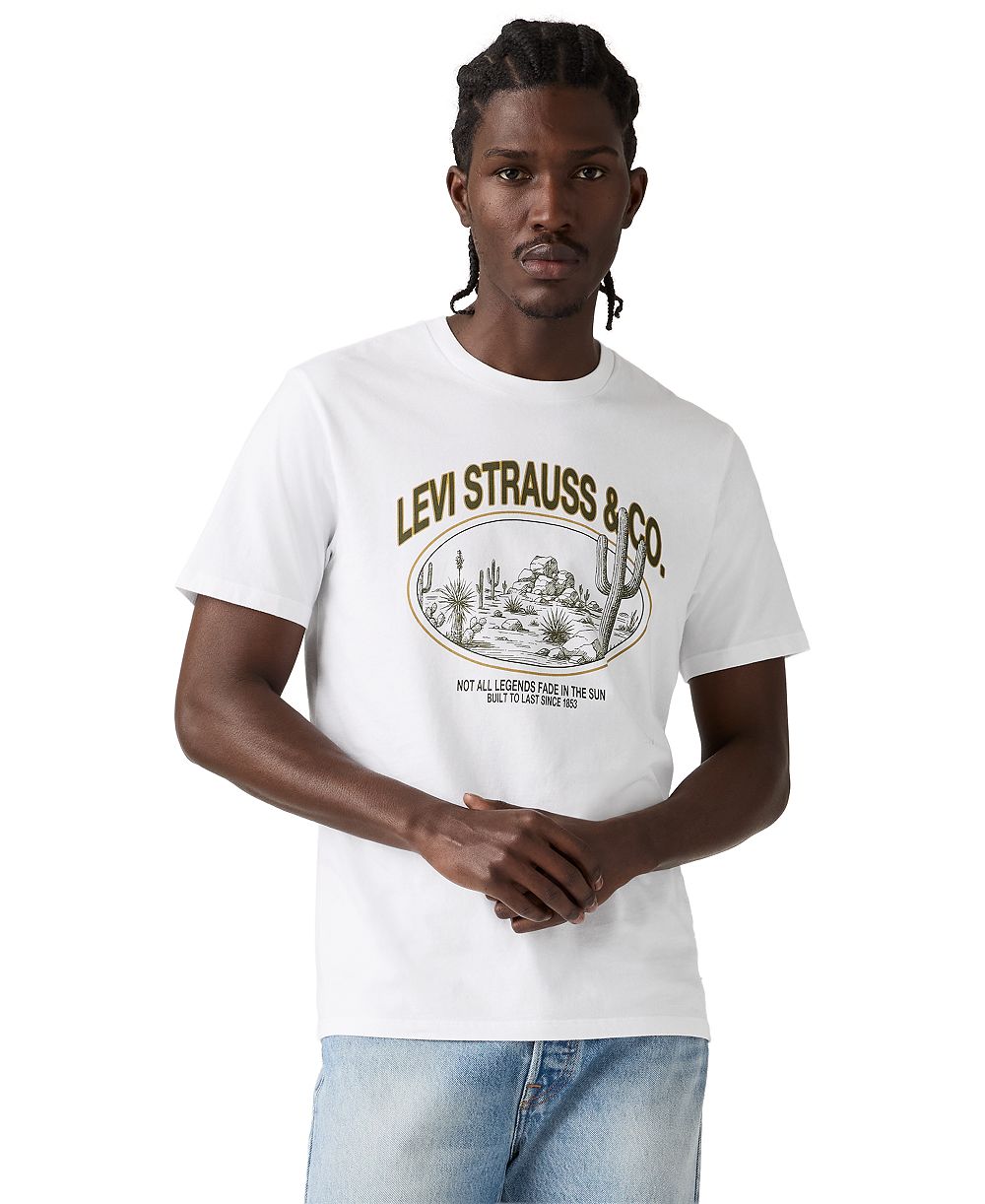 Levi's Mens' Graphic Logo Detail T-Shirt