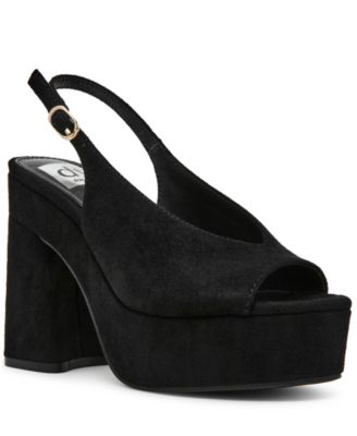 DV Dolce Vita Women's Wildan Slingback Platform Dress Sandals