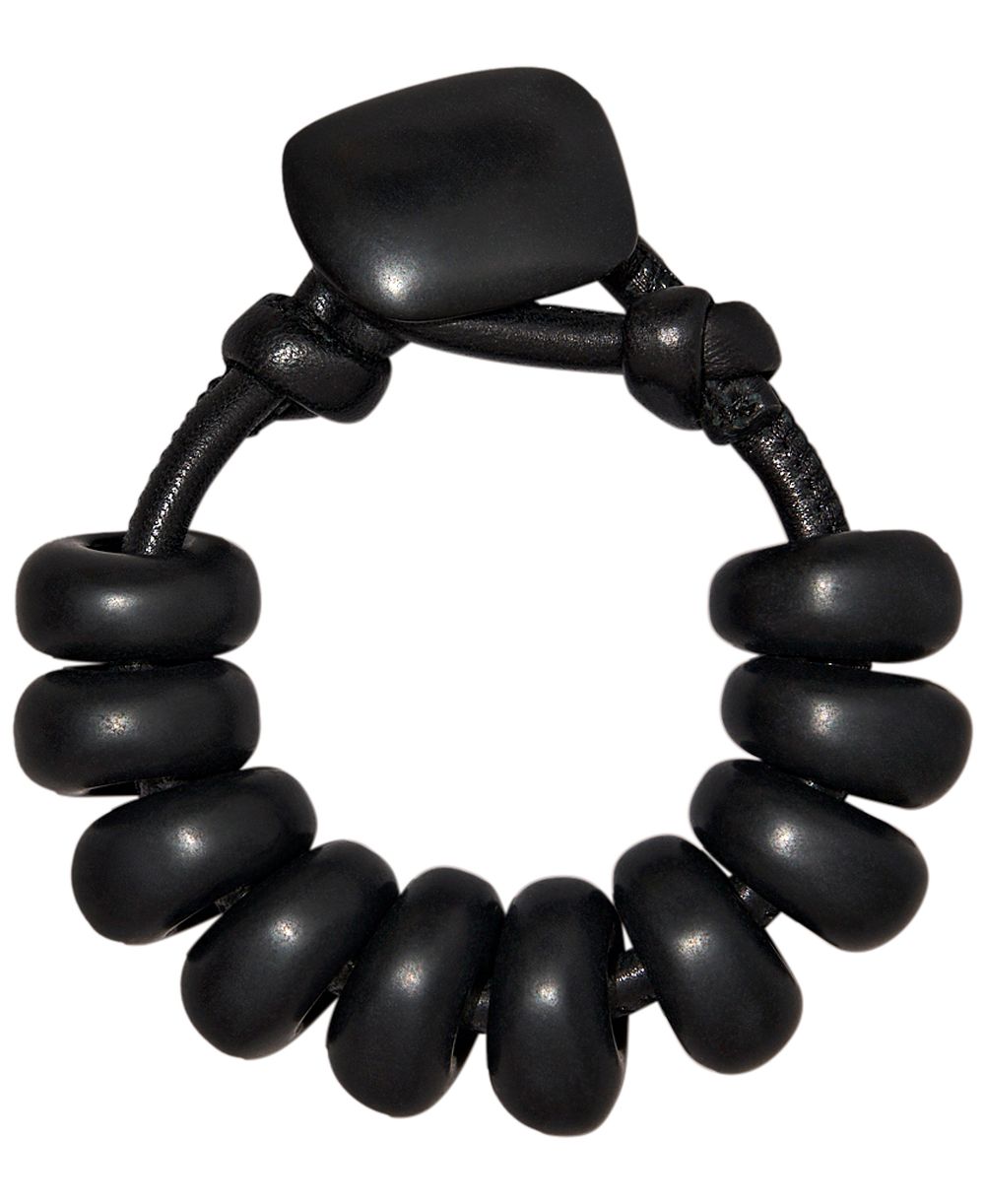 Браслет Donna Karan New York из матовой смолы с бусинами