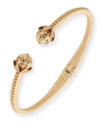 Marchesa Crystal Filigree Beaded Bangle