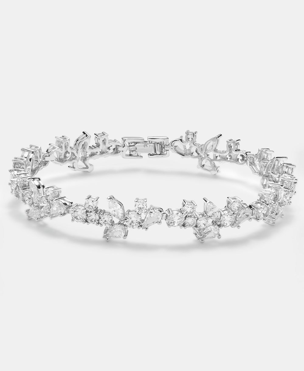 Гибкий браслет Givenchy с фианитами
