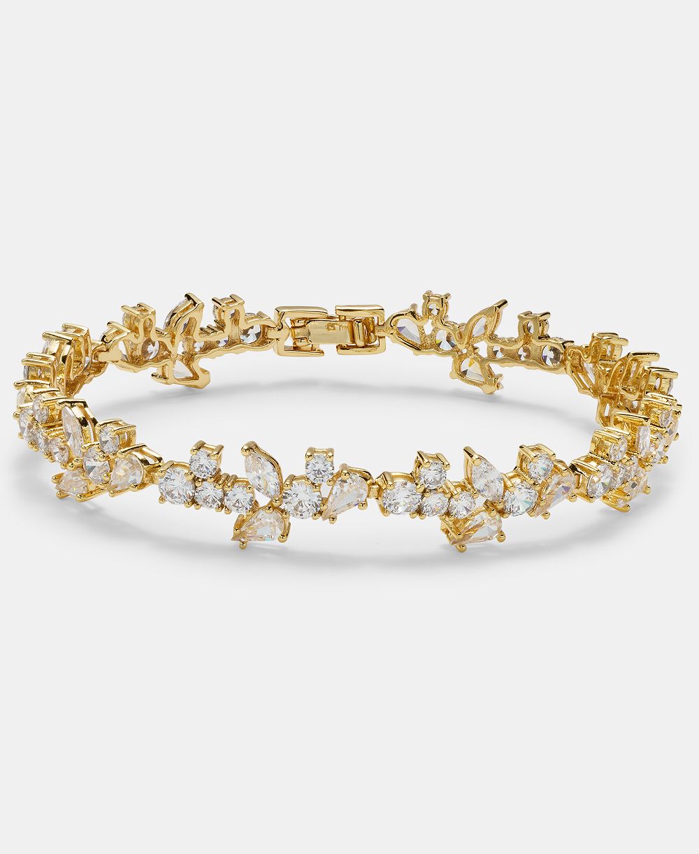 Гибкий браслет Givenchy с фианитами