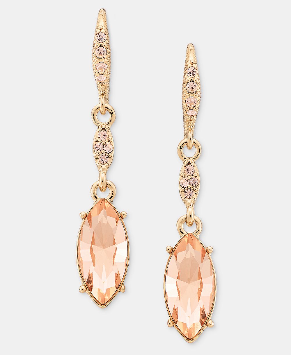 Серьги Givenchy Crystal Double Drop