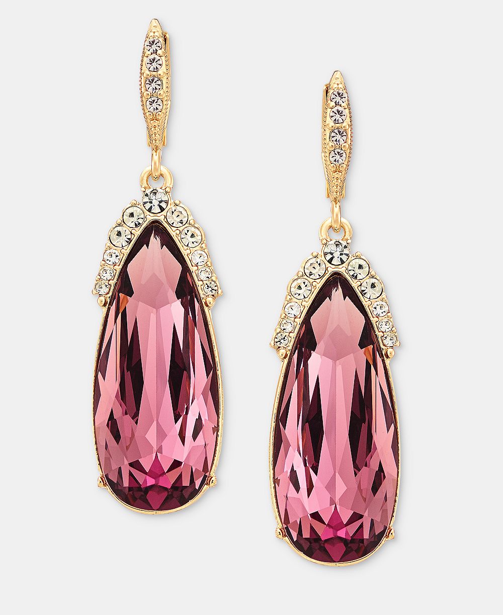 Серьги-подвески Givenchy Crystal Pear-Shape Drop