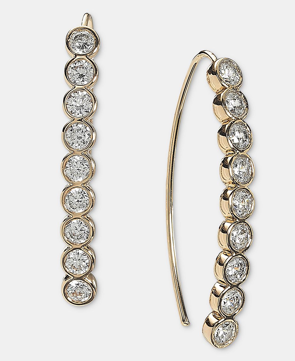 Lauren Ralph Lauren Cubic Zirconia Threader Earrings