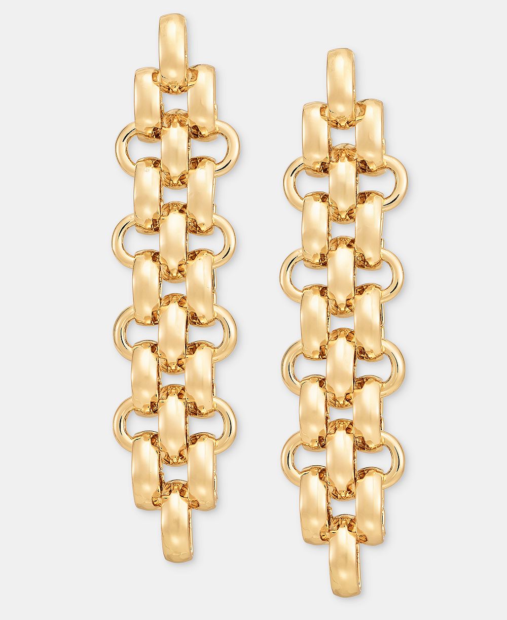 Lauren Ralph Lauren серьги Rolo Chain Drop