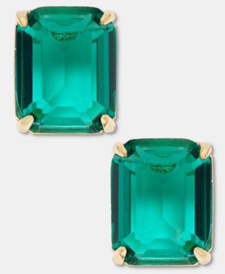 Lauren Ralph Lauren серьги-гвоздики Stone прямоугольной формы