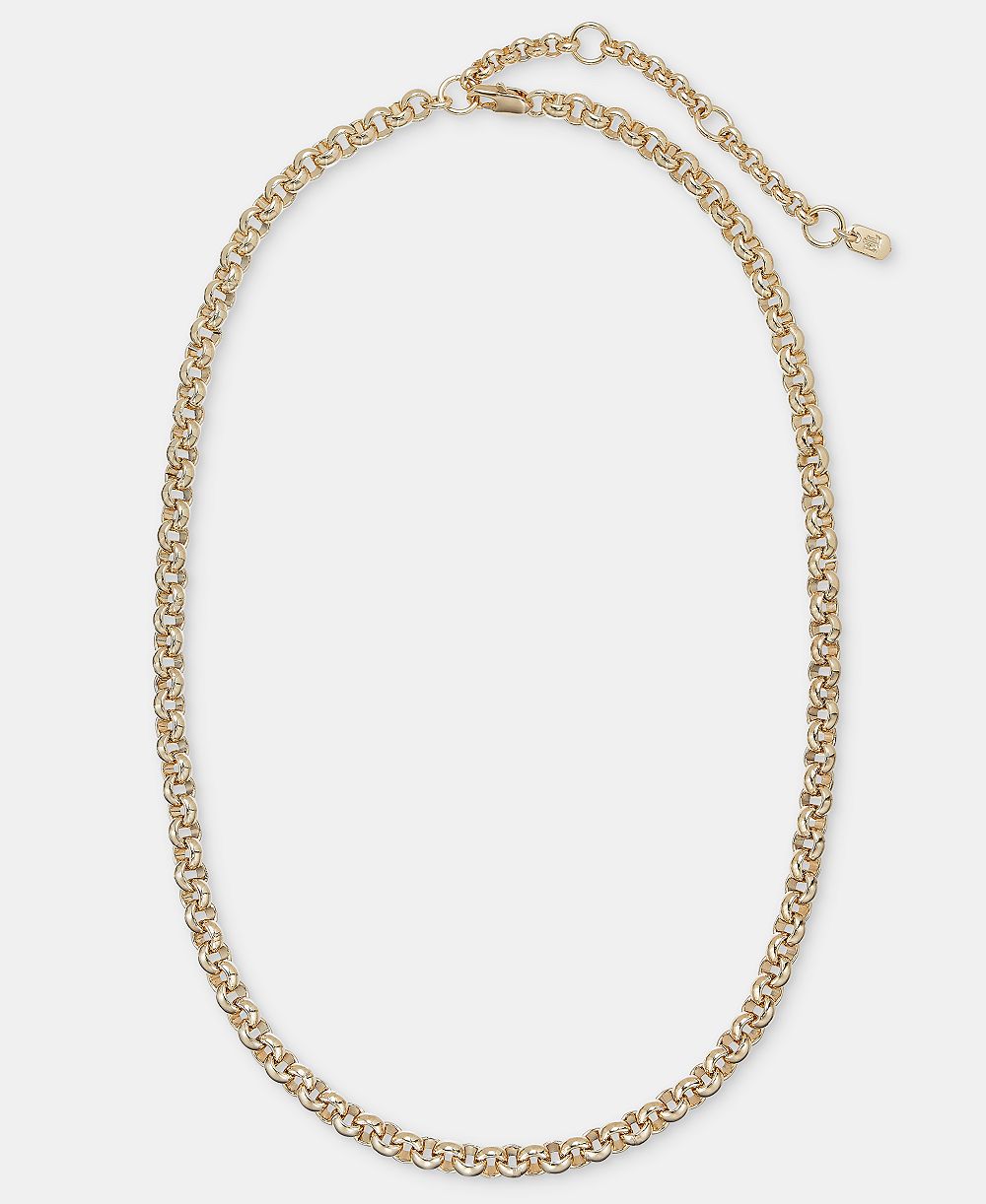 Золотистое ожерелье Lauren Ralph Lauren в виде цепи 16"