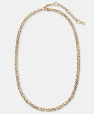Золотистое ожерелье Lauren Ralph Lauren в виде цепи 16"