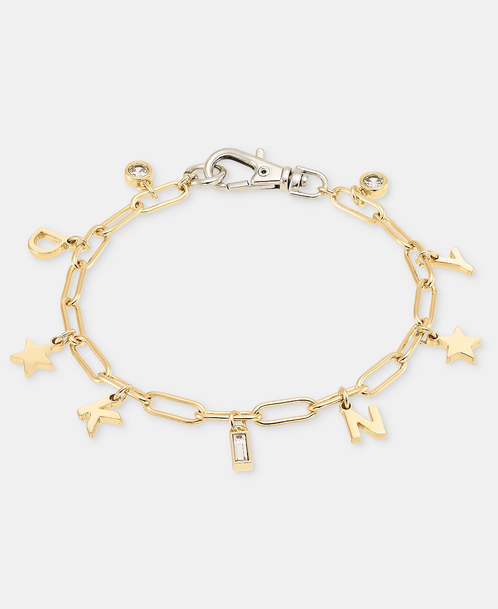 DKNY Logo Charm Bracelet